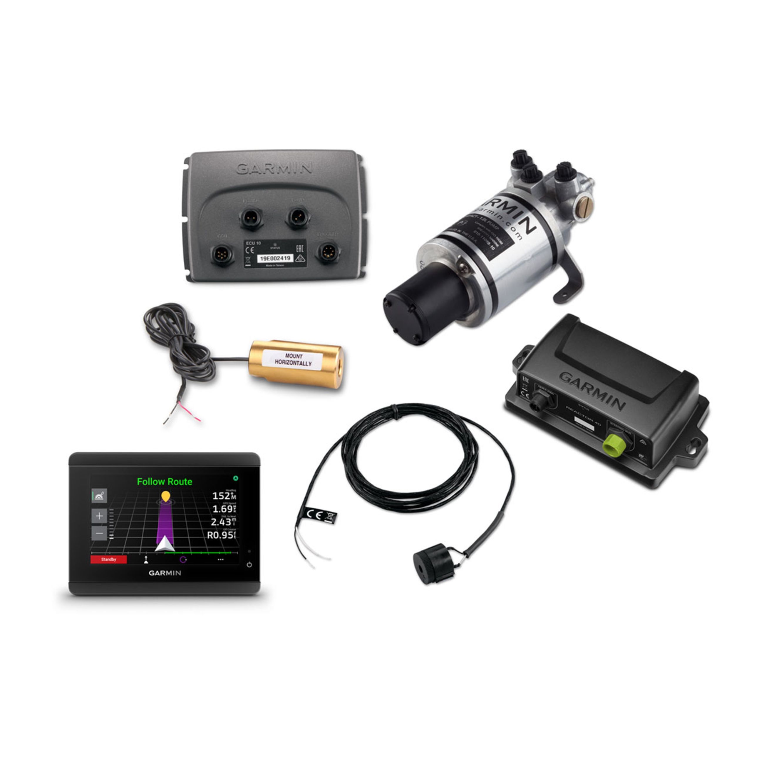Compact Reactor 40 Hydraulic Autopilot Starter Pack - With Ghc 50 And Shadow Drive