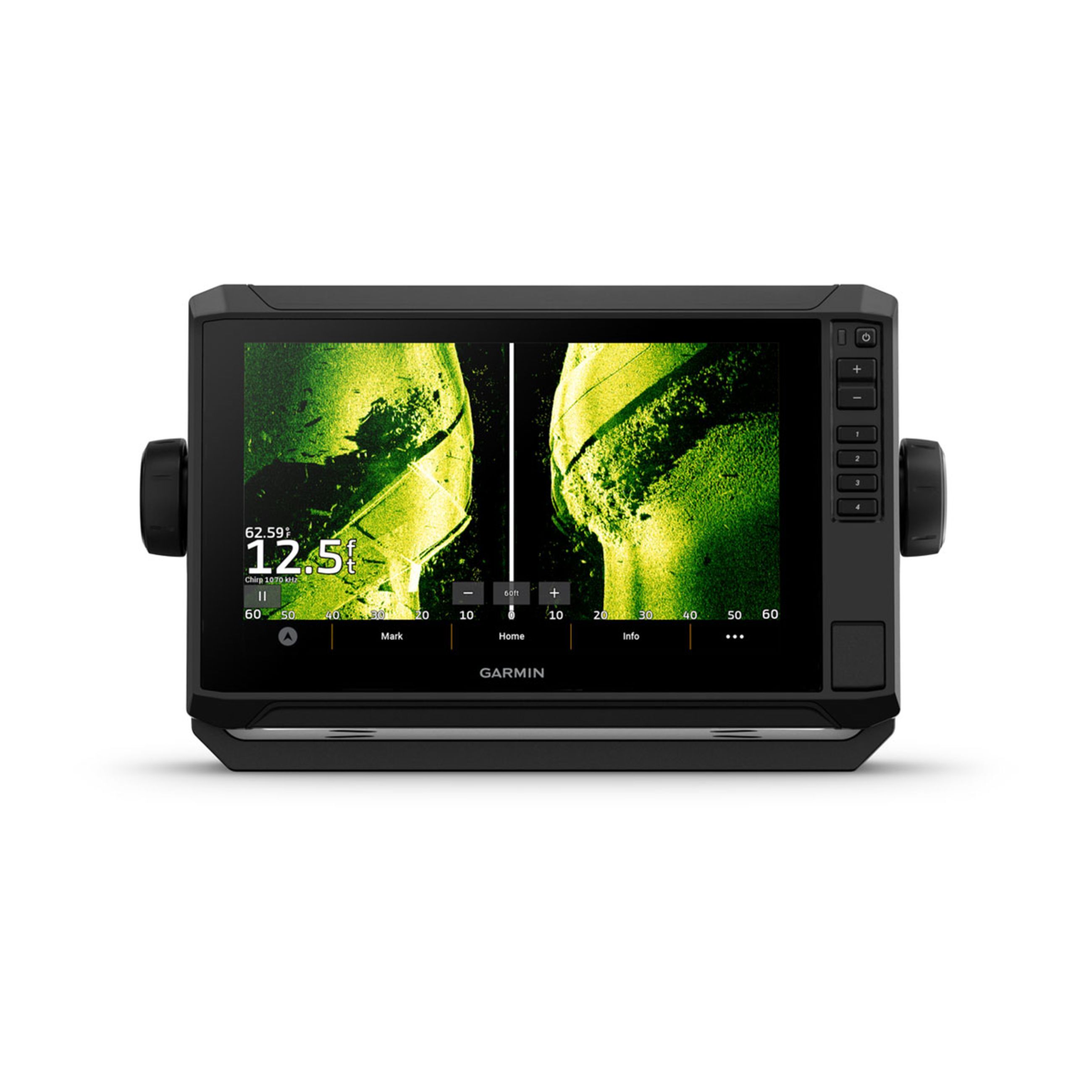 Echomap Uhd2 5" Cv Chartplotters - 93Sv Without Transducer; Includes Garmin Navionics+ U.S. Inland Mapping