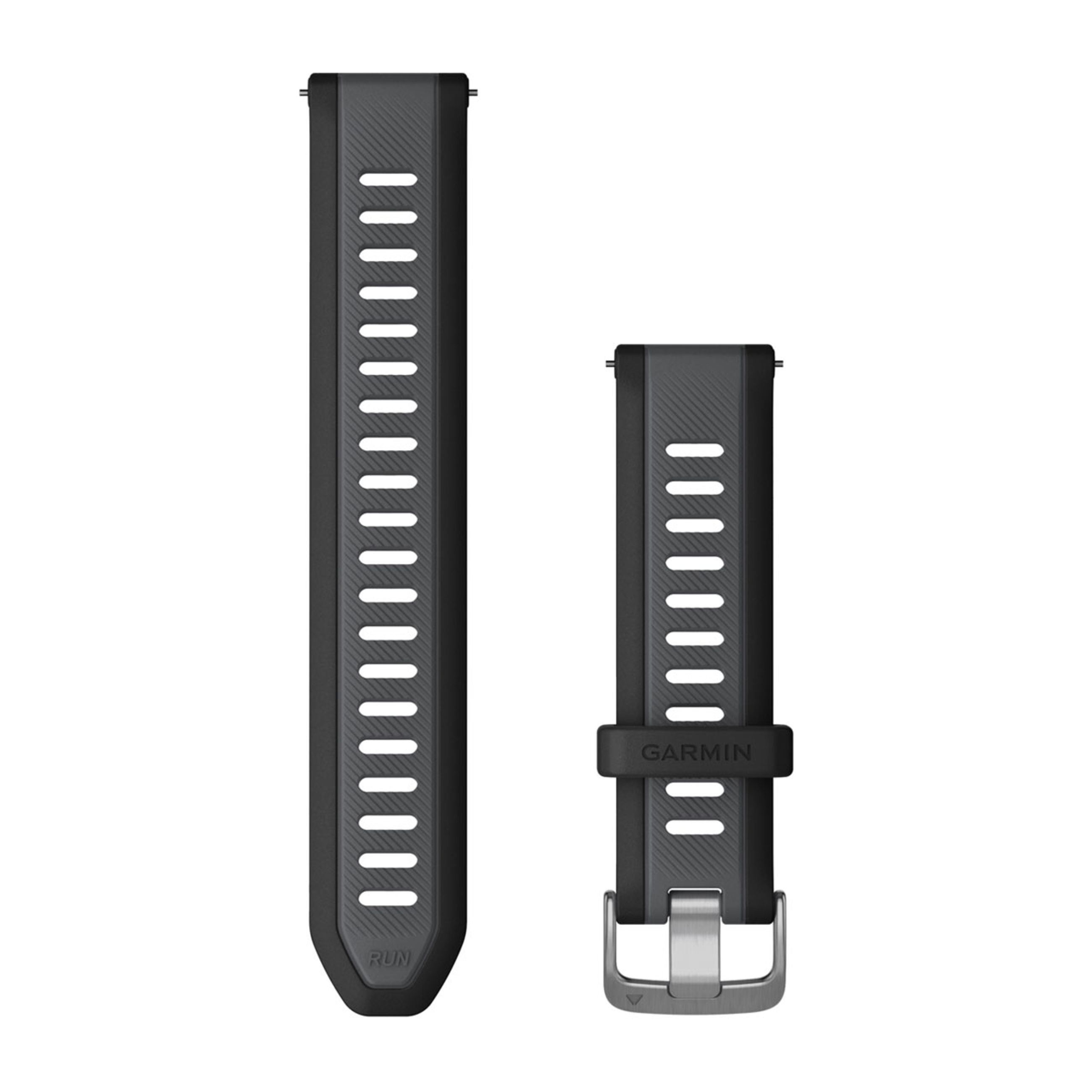 Quick Release Bands (20 Mm) - Black/Slate Gray Band