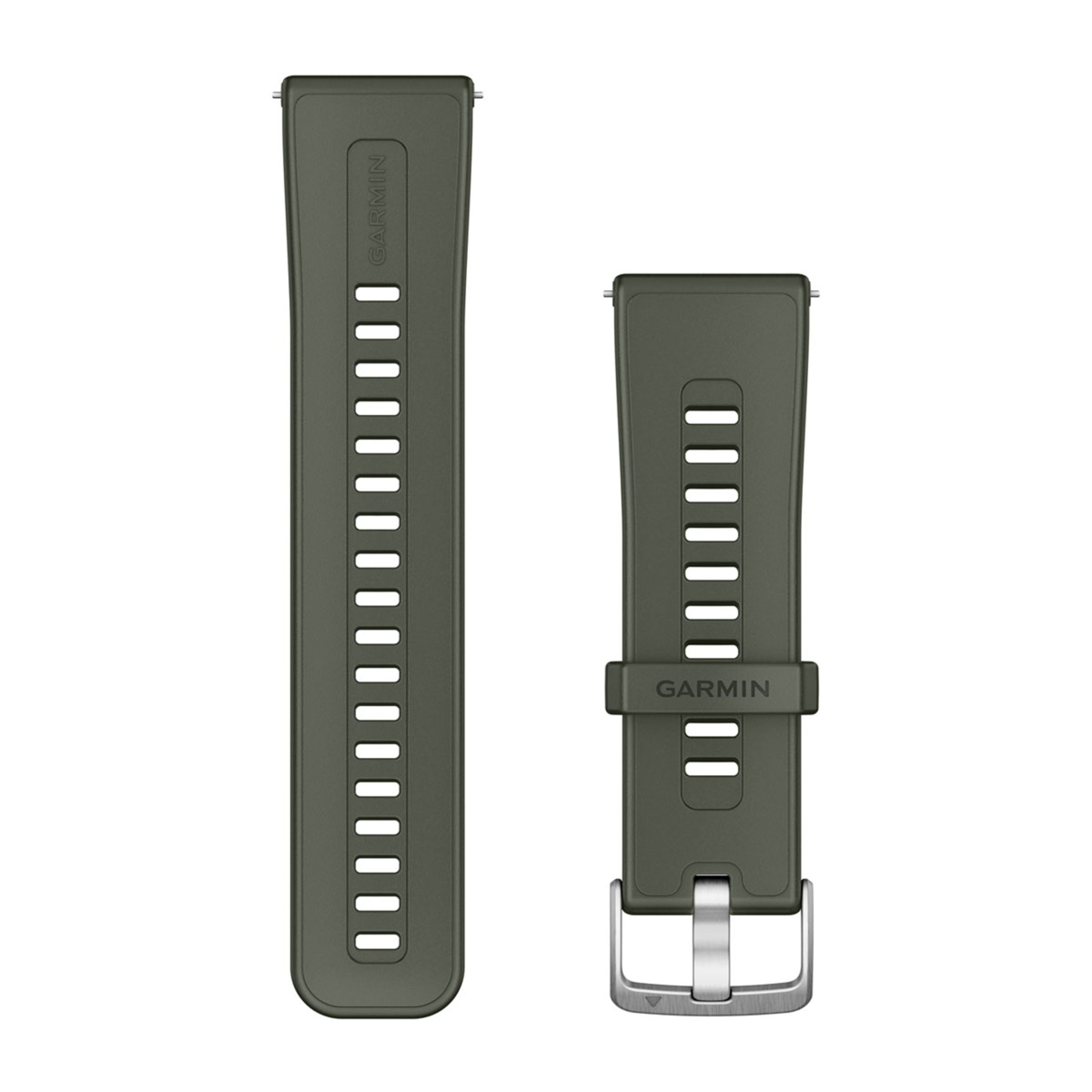 Quick Release Bands (24 Mm) - Moss Silicone