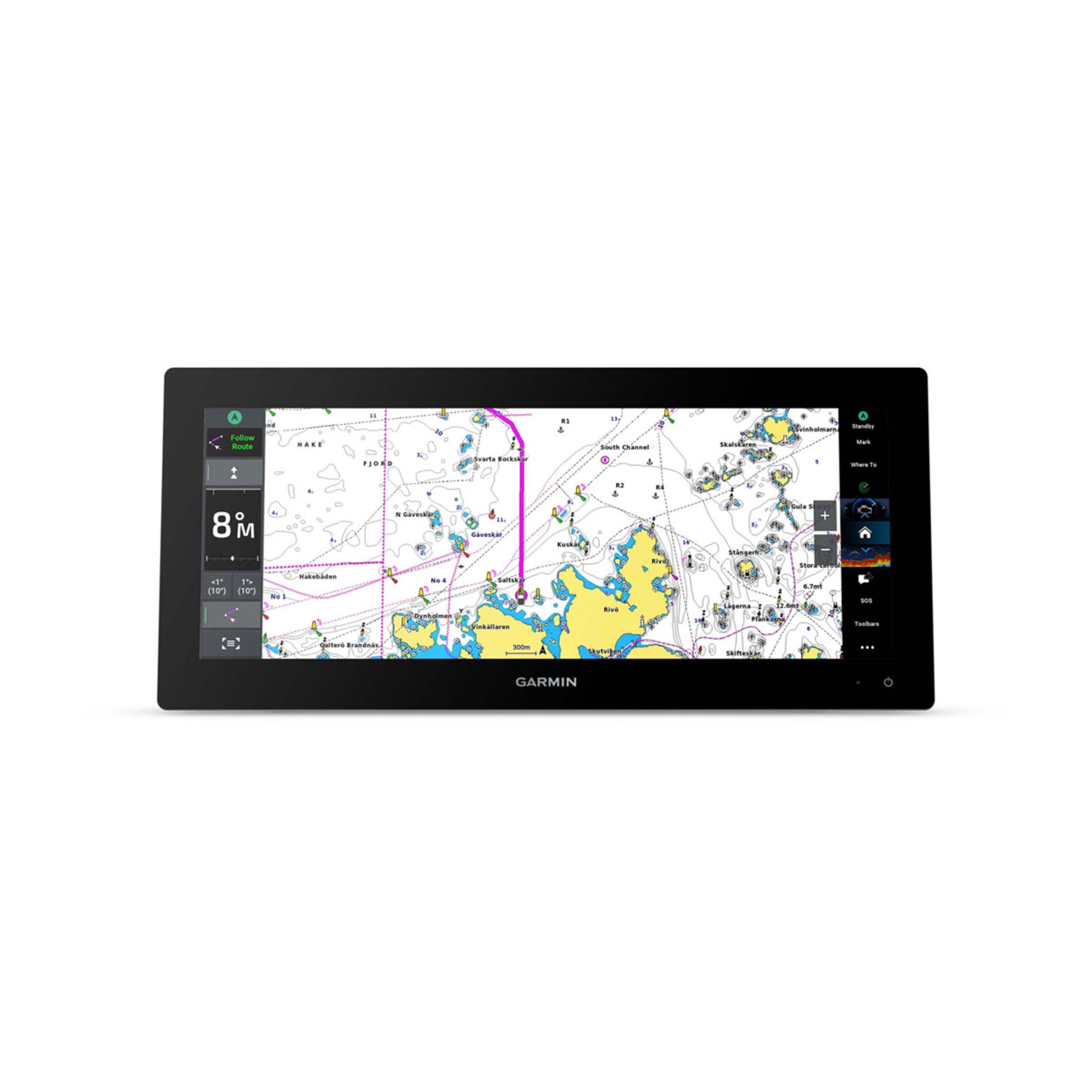 Gpsmap 1643Xsv - Sidevü, Clearvü And Traditional Chirp Sonar With Worldwide Basemap