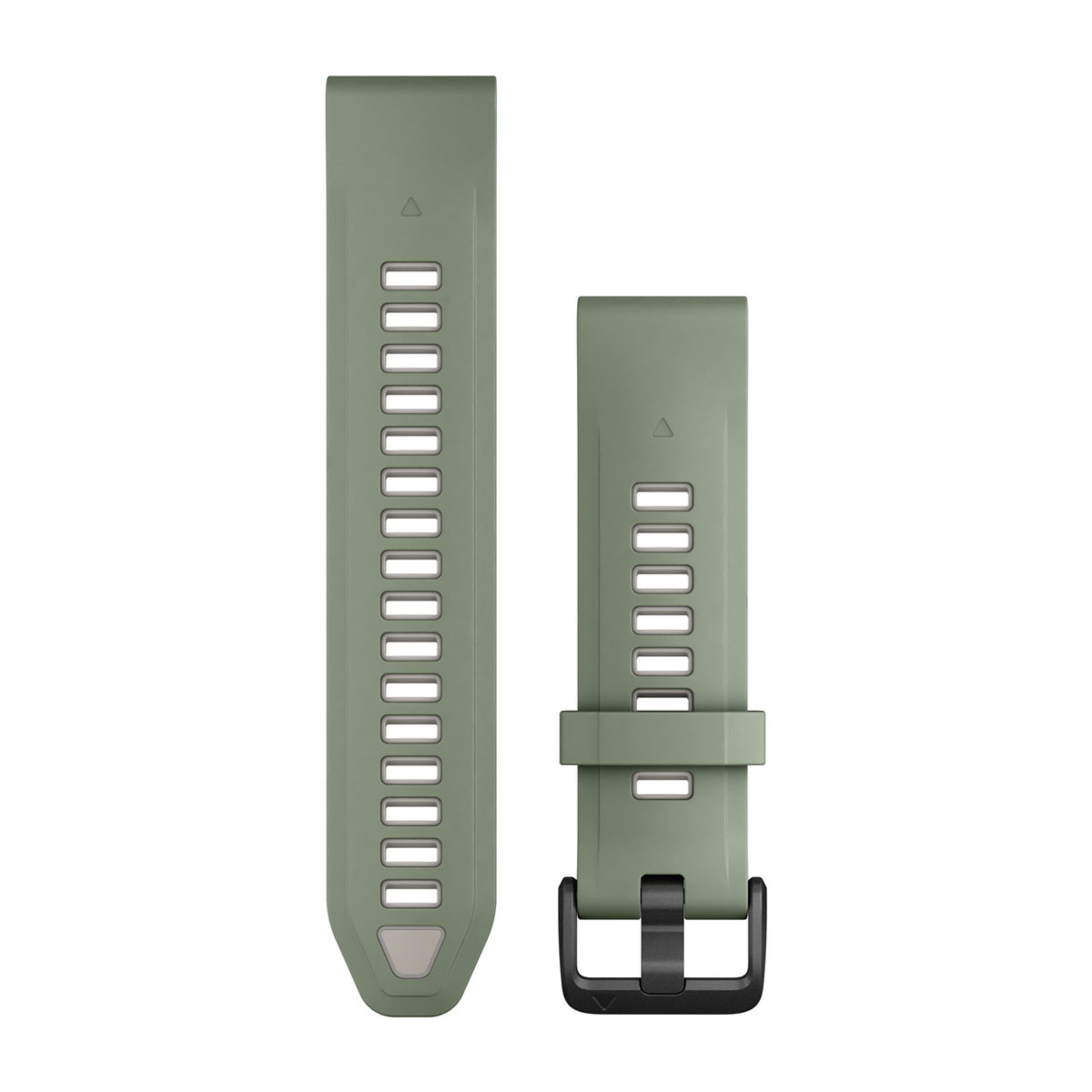 Quickfit 20 Watch Bands - Willow/Fog Gray Silicone