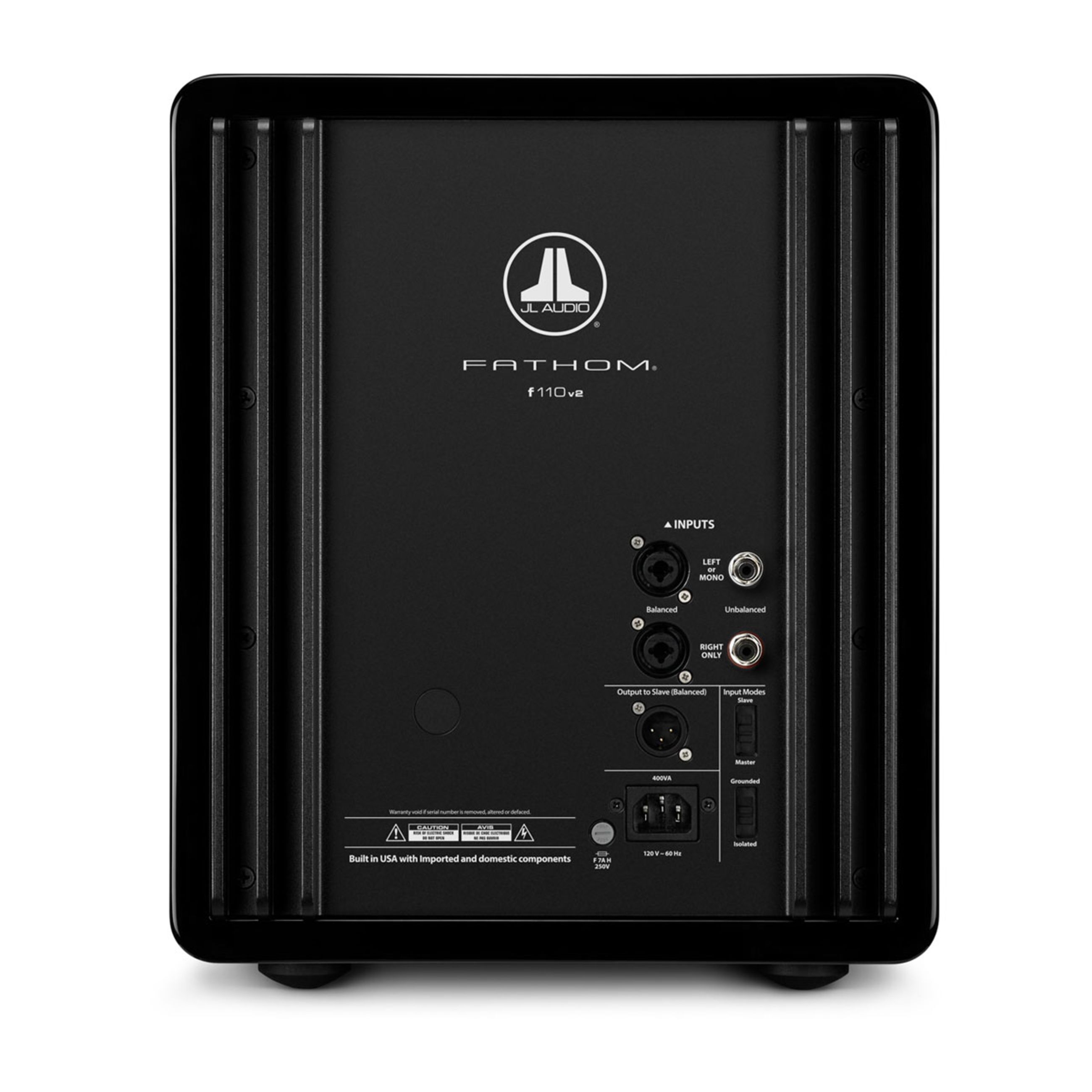 Jl Audio Fathom V2 Powered Subwoofers - 10" With Gloss Black Finish (F110V2-Gloss) - Image 4