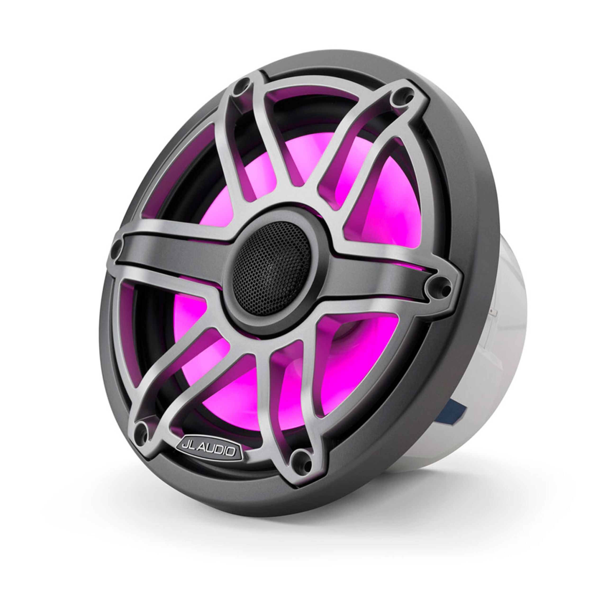 Jl Audio M6 Marine Speakers - 7.7" With Led And Titanium Sport Grille (M6-770X-S-Gmti-I) - Image 4