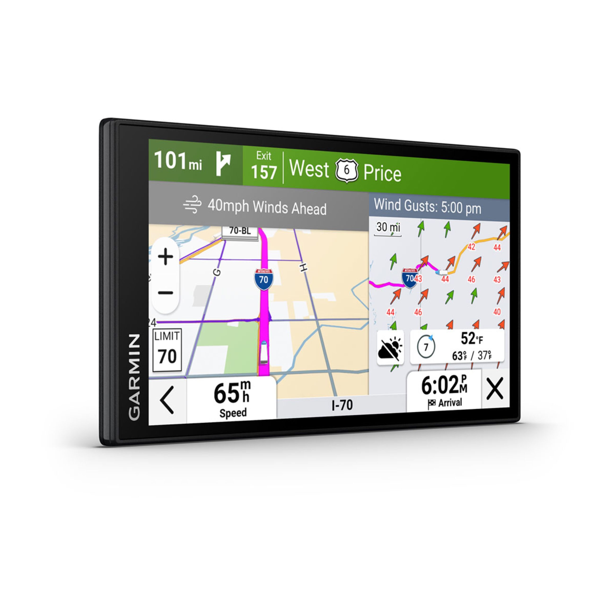 DēZl Otr720 - 6" Gps Truck Navigator With DēZl Headset 210 - Image 4