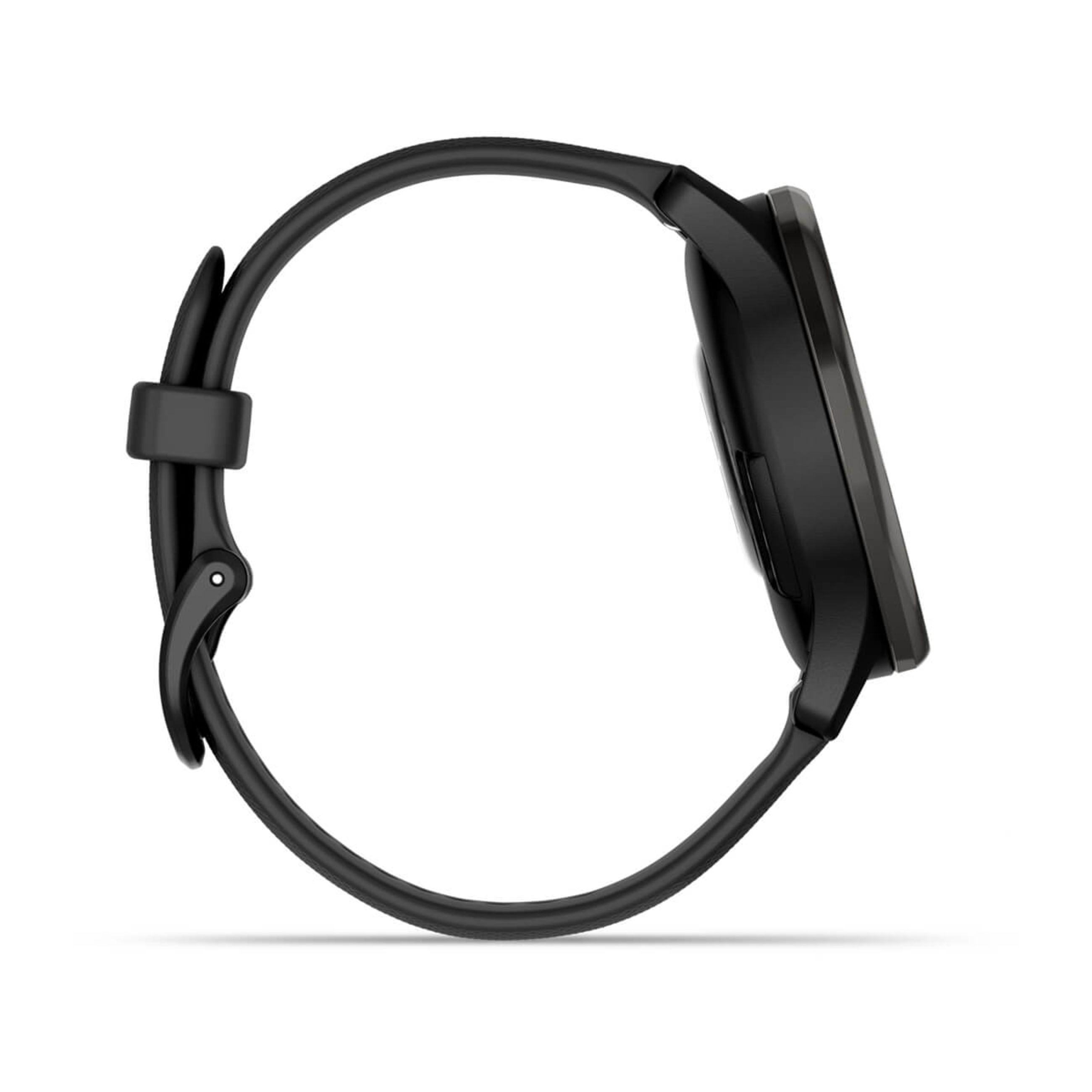 VíVomove Trend - Slate Stainless Steel Bezel With Black Case And Silicone Band - Image 5