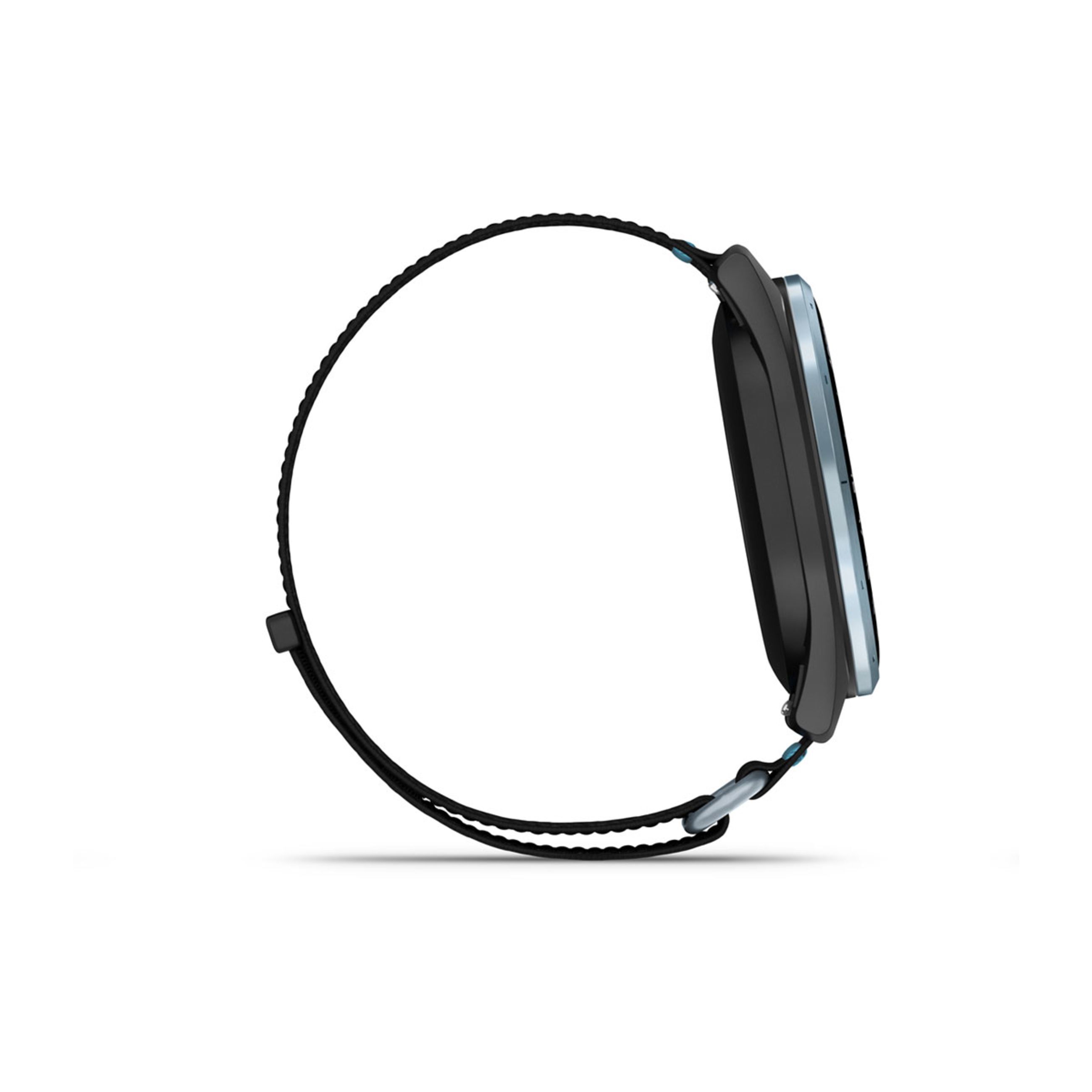 Approach J1 - Cloud Blue Aluminum Bezel With Black/Azure Comfortfit Fabric Band - Image 5
