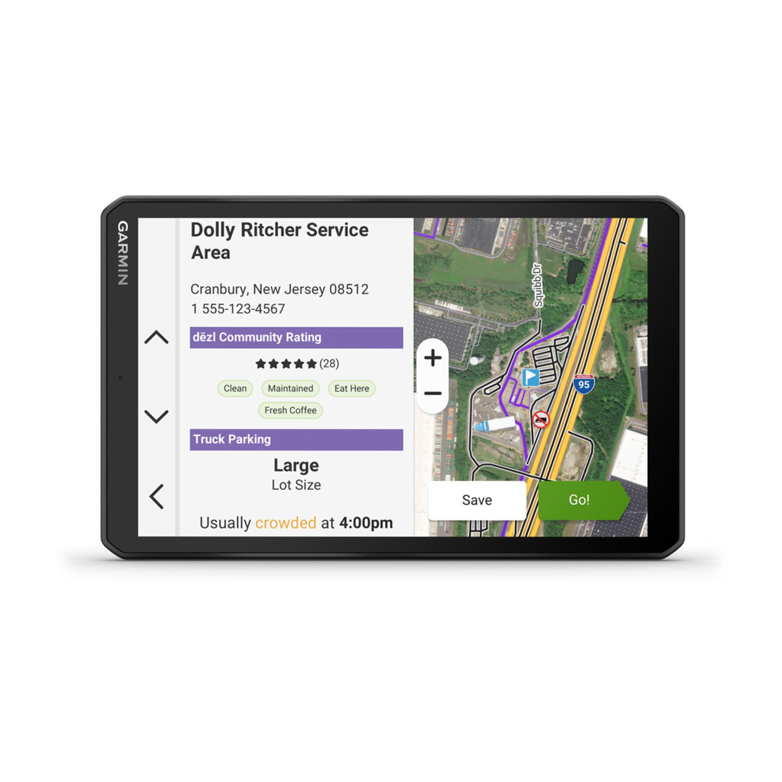 DēZl Otr720 - 8" Gps Truck Navigator - Image 6