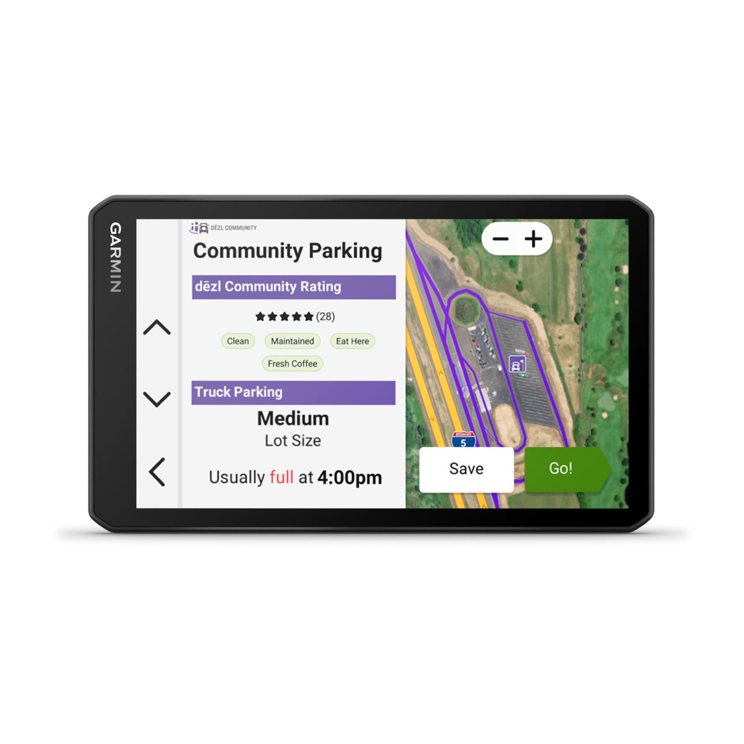 DēZl Otr720 - 7" Gps Truck Navigator With Built-In Dash Cam And DēZl Headset 210 - Image 7