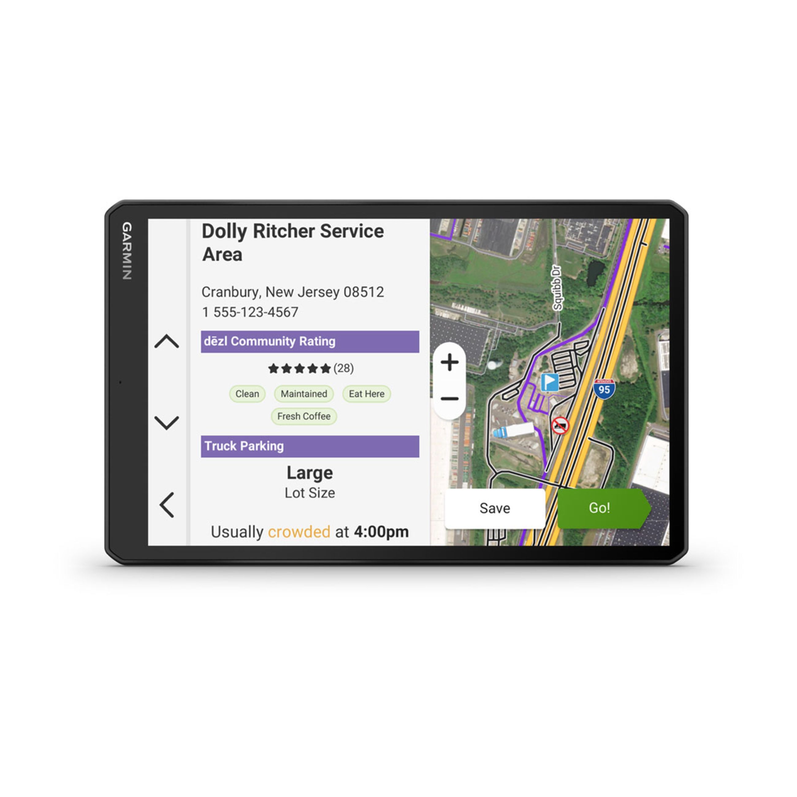 DēZl Otr720 - 10" Gps Truck Navigator With DēZl Headset 210 - Image 7