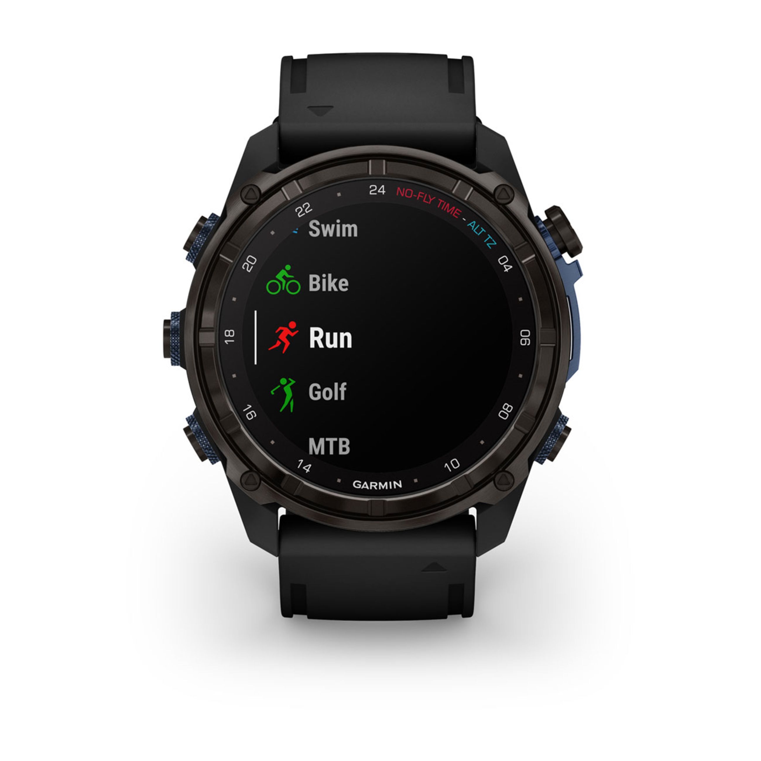 Descent Mk3 – 43 Mm - Carbon Gray Dlc Titanium With Black Silicone Band And Descent T2 Transceiver - Image 11