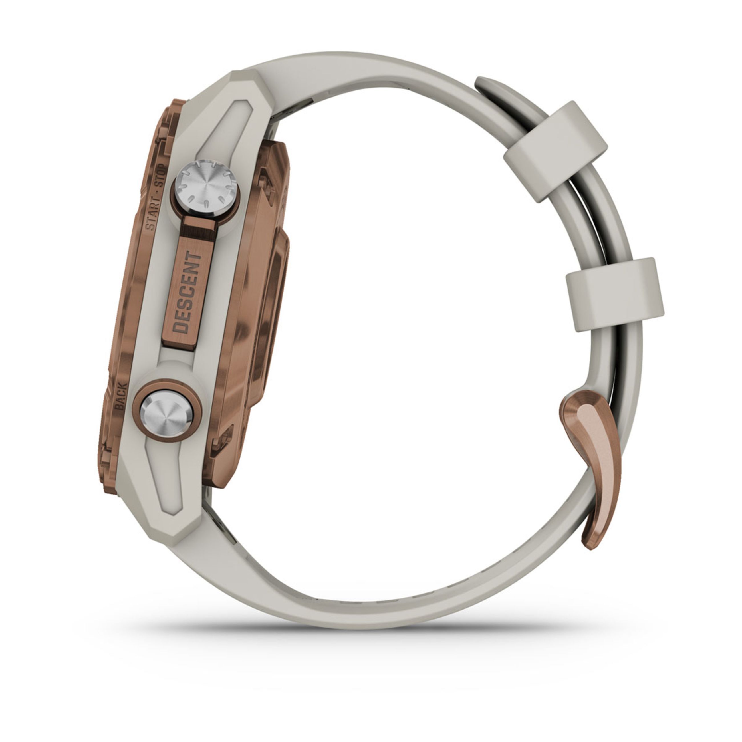 Descent Mk3 – 43 Mm - Bronze Pvd Titanium With French Gray Silicone Band - Image 13