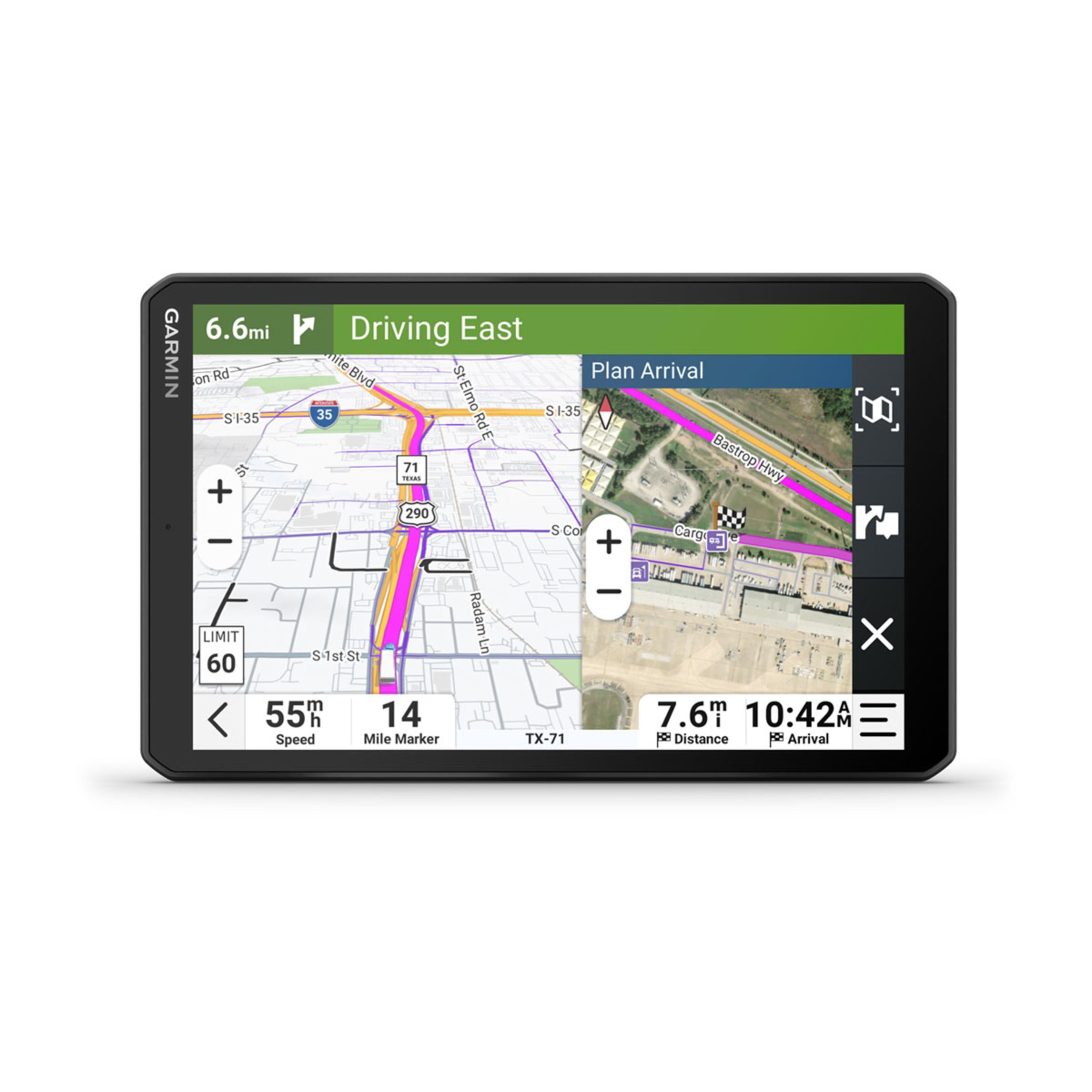 DēZl Otr720 - 8" Gps Truck Navigator With DēZl Headset 110 - Image 2