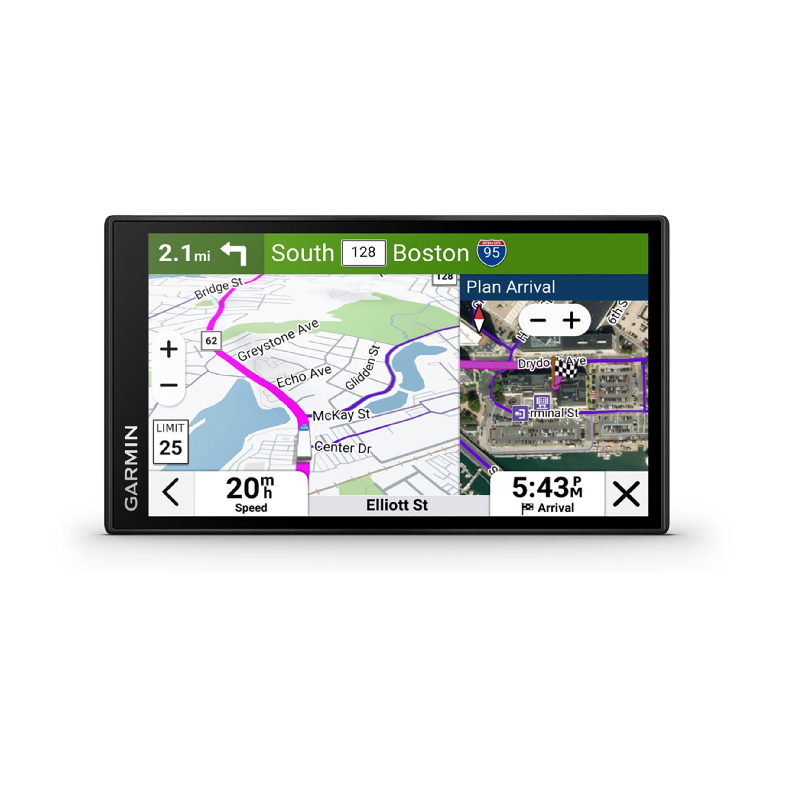 DēZl Otr720 - 6" Gps Truck Navigator With DēZl Headset 210 - Image 2